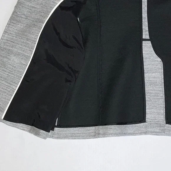 NWOT Banana Republic Blazer Gray - Size 4 - Picture 5 of 6